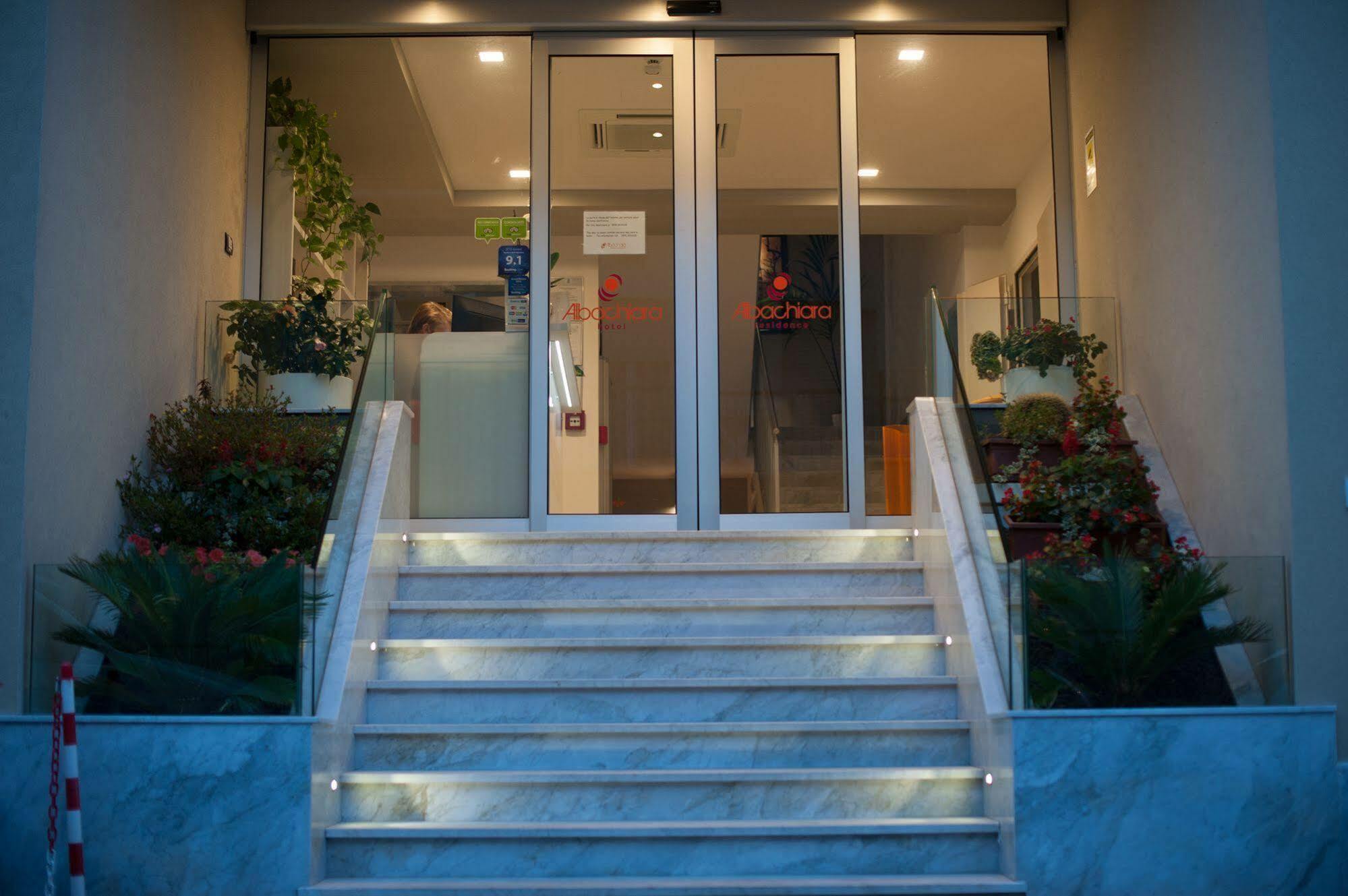 Residence Hotel Albachiara Rimini Eksteriør bilde